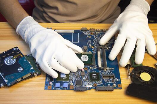 Is a laptop motherboard repairable